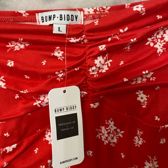 Bump Biddy Floral Tube Dress - Picture 3 of 5